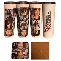 Image 2 of Chris Cornell tumbler w/ free coaster