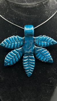 Image 1 of Weed Leaf Pendant 003