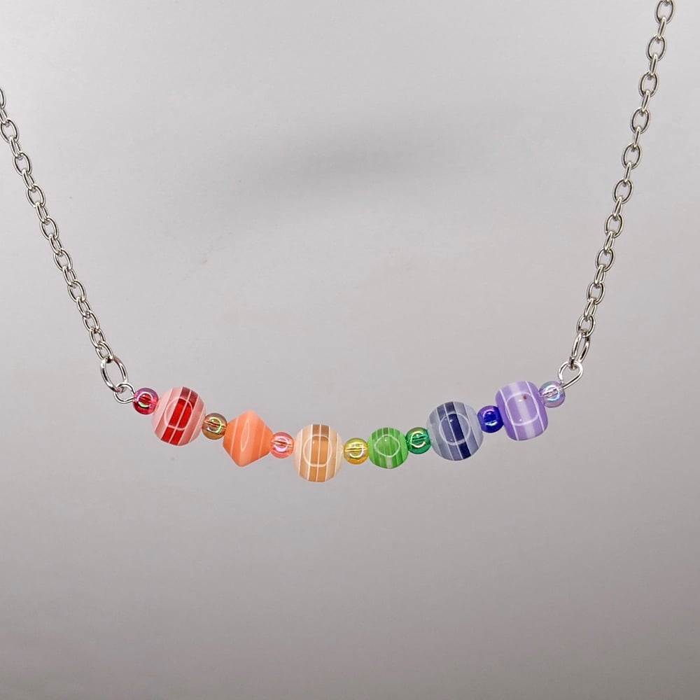 Image of Funky Lil Pride Necklaces