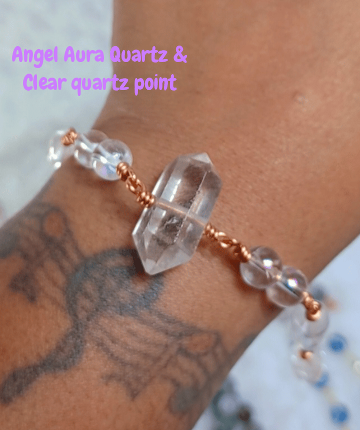 Image of Crystal gemstone bracelets 