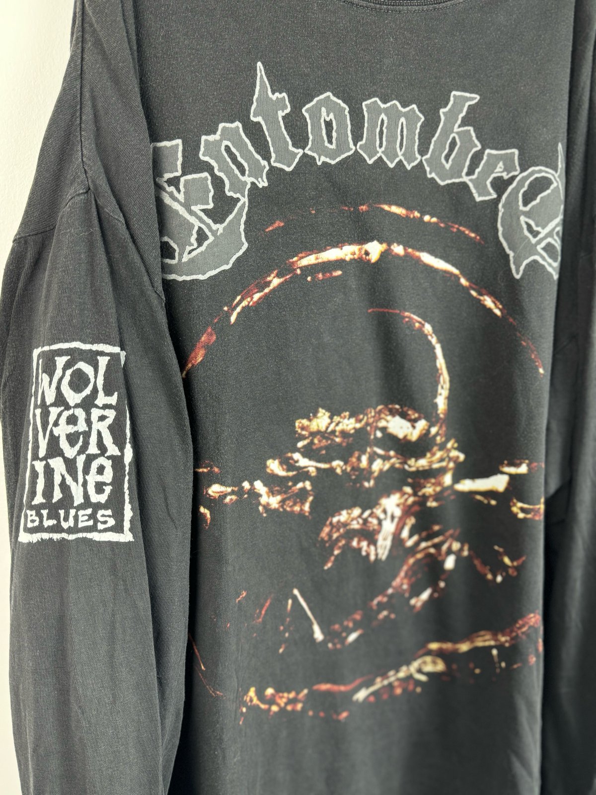 1993 Entombed Misanthropic 'Wolverine Blues' era long-sleeve