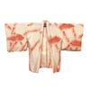 Antique Silk Haori (Pale Pink & Orange Shibori)