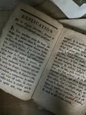 Livre divinatoire le Palais des curieux,  l’algèbre et le sort, et livre des songes, vers 1790!