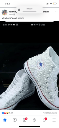 Image 1 of Customize your own chucks 