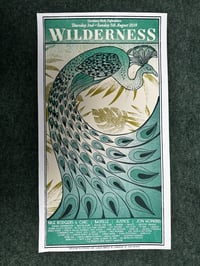 Image 1 of Wilderness Festival 2018 Silk Screen Print