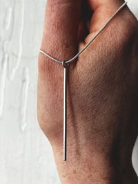 Image 2 of Silberstab an Schlangenkette