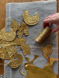 Image 7 of Décoration dorée🌟✍️ Bird 2