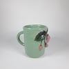 Fuchsia mug (small)