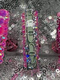 Image 5 of 🔥 It’s my birthday press on Nails comes in extra long length square and stiletto long