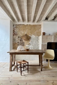 Image 1 of La table de ferme en chêne 
