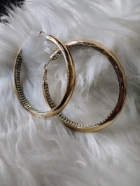 Image 3 of DIVAS GOLD HOOPS