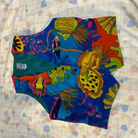 Image 2 of Vintage silk fish vest 