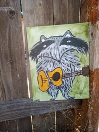 Image 2 of Raccoon Playing Guitar 