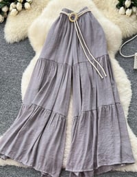 Image 1 of Tiered wide leg pant