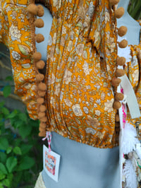 Image 6 of Gypsy pompom mustard top
