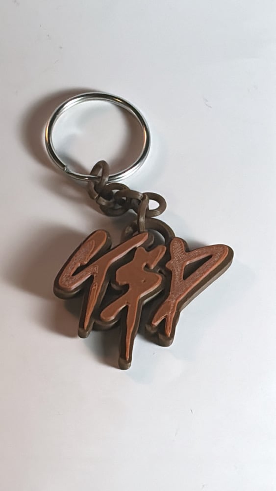 Image of 3D Printed TSD Logo Keychain