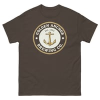 Image 7 of Golden Anchor Brewing Co. Nautical Vintage Brewery T-Shirt