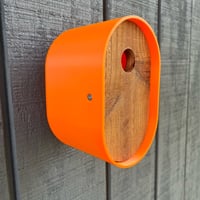Image 5 of The Modern Orange Birdhouse