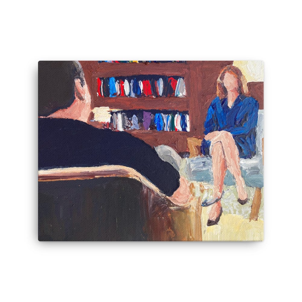 Image of Dr Melfi canvas print 16” x 20”