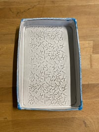 Image 2 of Slab dish with debossed turtle decoration