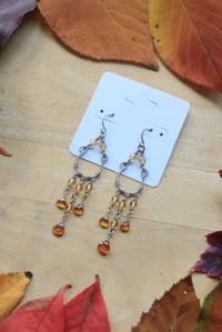 Image 4 of Mini Teardrop Chandelier Earrings
