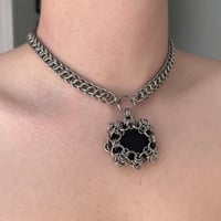 Image 7 of A Blue Stone of Gold Necklace