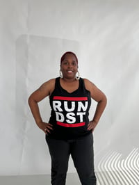 Image 1 of BLACK tank top RUN DST