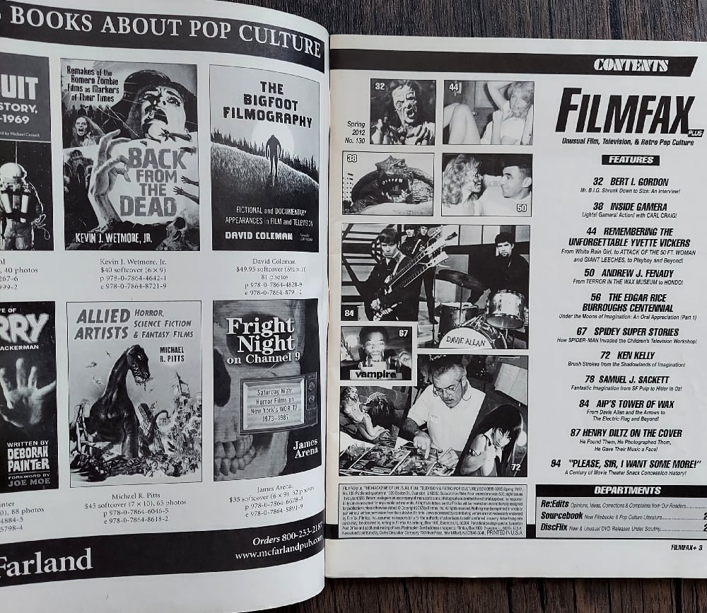 Filmfax Plus Magazine #130