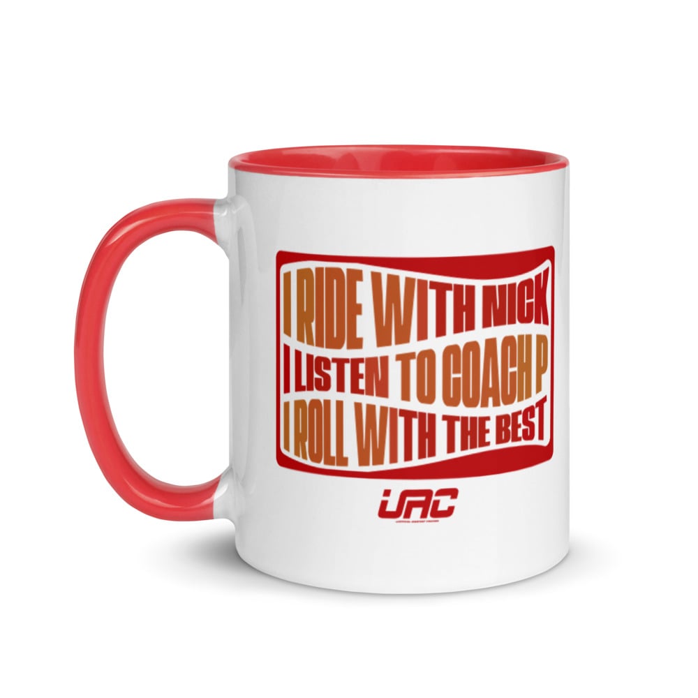 Image of Roll With The Best Mug with Red Interior