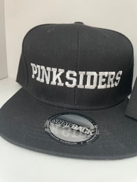 Image 2 of PINKSIDERS BLACK & WHITE SNAPBACK