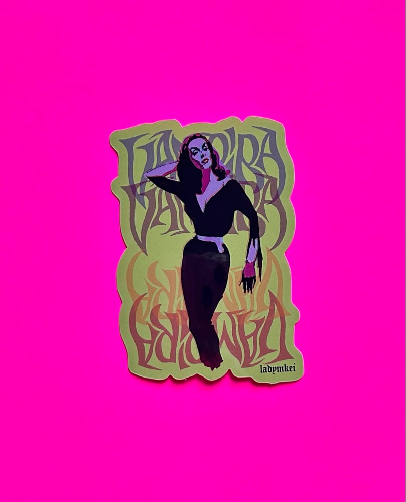 Image of Vampira sticker