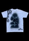Bootleg White Tee Size Small