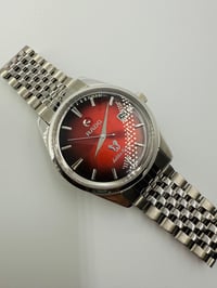 Image 2 of Rado Golden Horse Auto Men’s Watch Red Dial Date Steel Bracelet Swiss Made