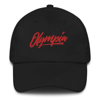 Image 2 of Olympia Text Dad Hat