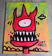 Image 11 of Encounter with the Red Cyclops Painting