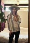 60s hand embroidered Hungarian peasant blouse