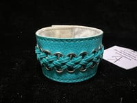 Turquoise Braided Cuff