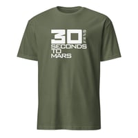 Image 4 of 30 Seconds To Mars - White Unisex T-Shirt