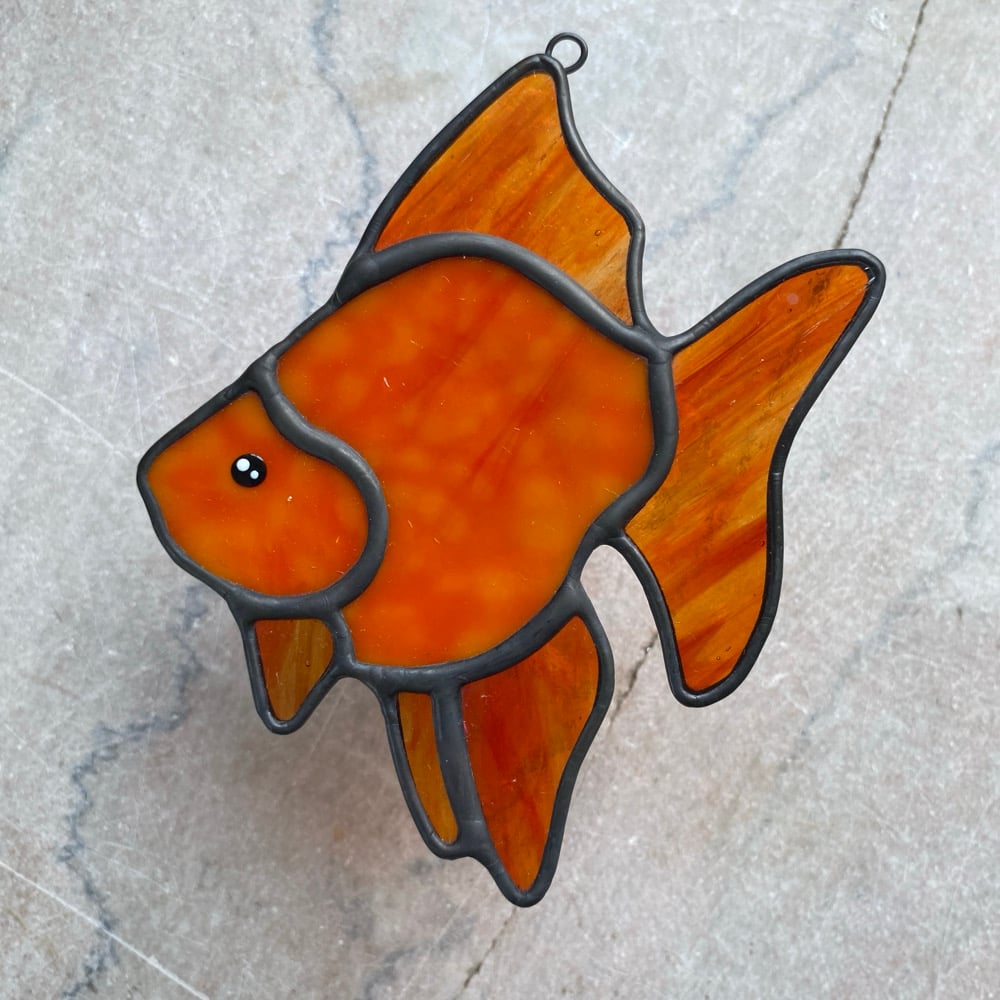 Image of ORANGE Ryukin Goldfish