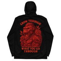 Image 2 of Grow Through What You Go Through Unisex Windbreaker
