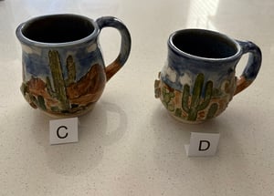 Image of more saguaro mugs