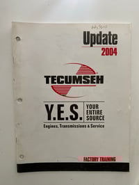 Image 11 of (15) Tecumseh Shop Manuals / Seminar Updates 1990s-2000s