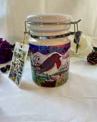 Image 4 of Christmas Robin Storage Jars