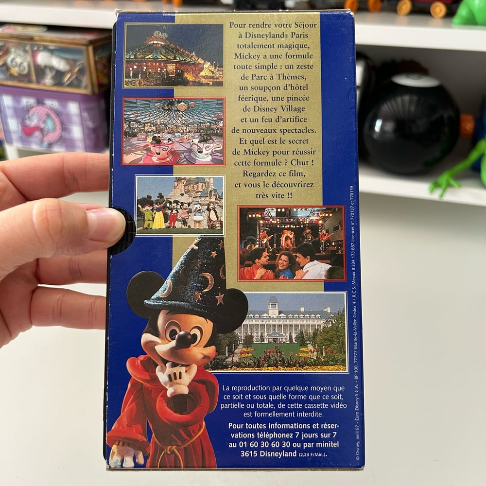 Image of VHS disneyland paris