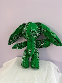 Image 1 of Green Bandana Bunny