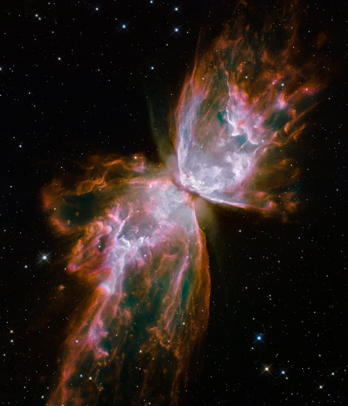 Image of Butterfly Nebula Poster -16x20