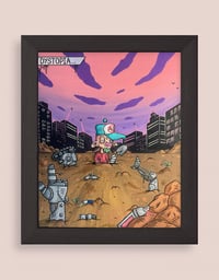 Dystopia 16x20 (hand painted original)