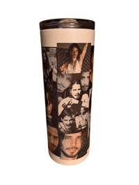 Image 3 of Chris Cornell tumbler w/ free coaster
