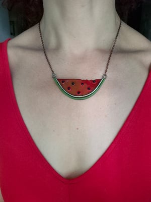 Watermelon pendant 