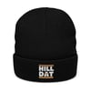 HILL DAT Ribbed knit beanie